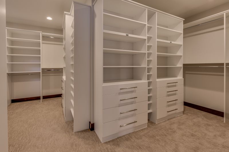 Recessed Shelves for Storage